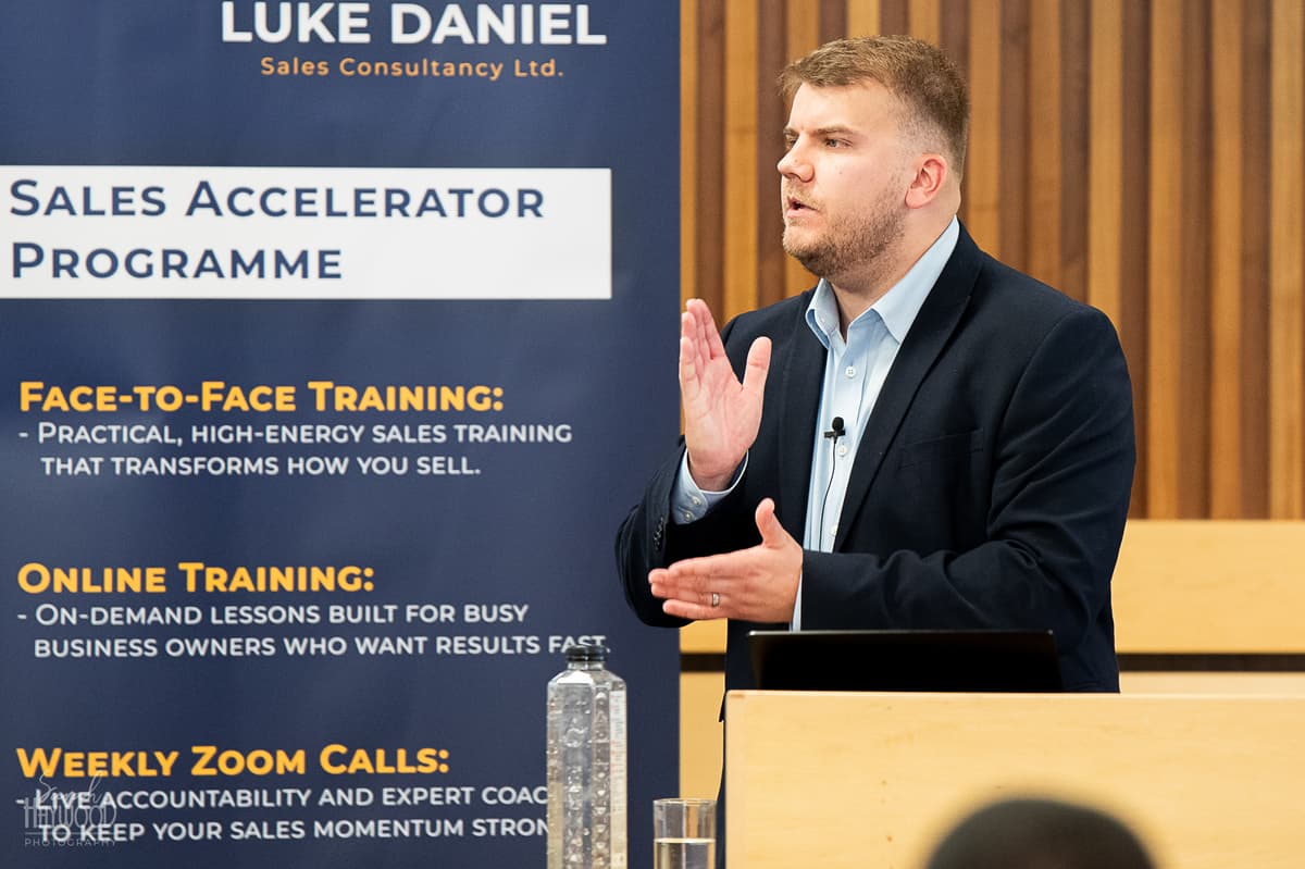 Strategic sales training course in the UK led by Luke Daniel