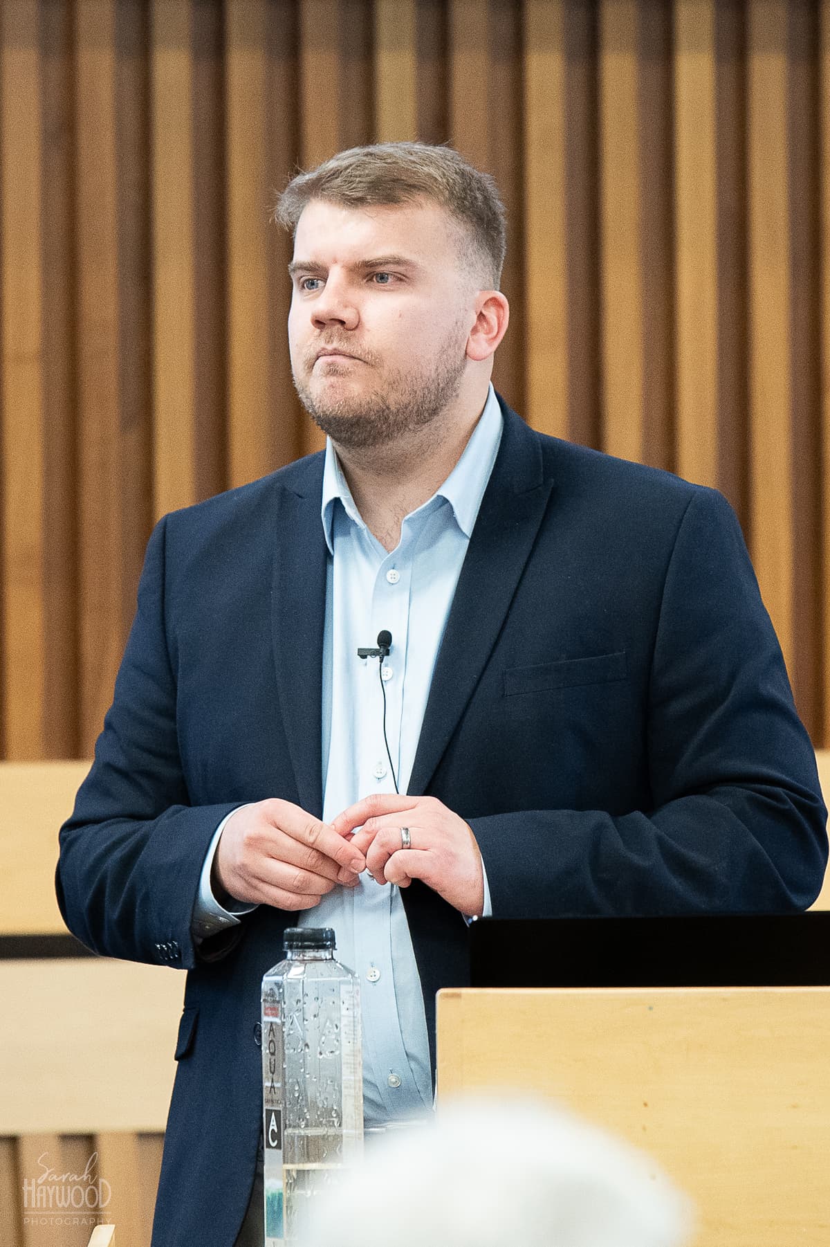 Sales team motivation training led by Luke Daniel